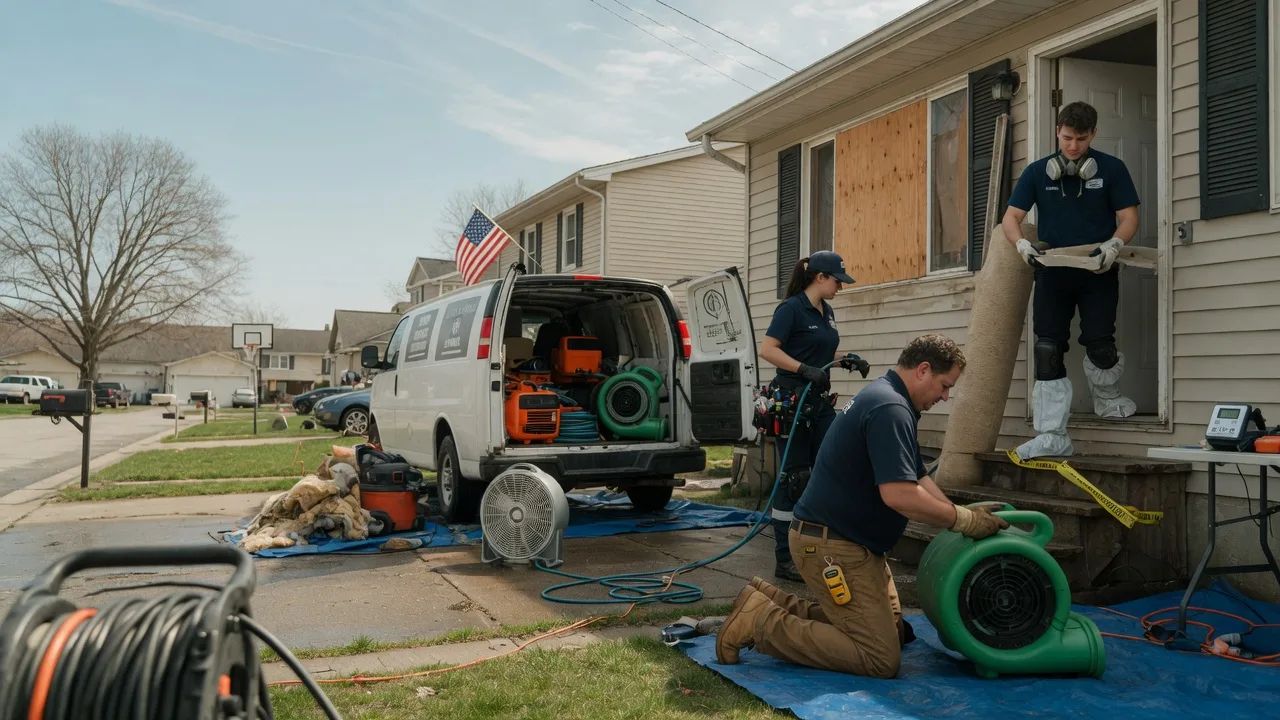 Water Damage Restoration in Frost, TX near me